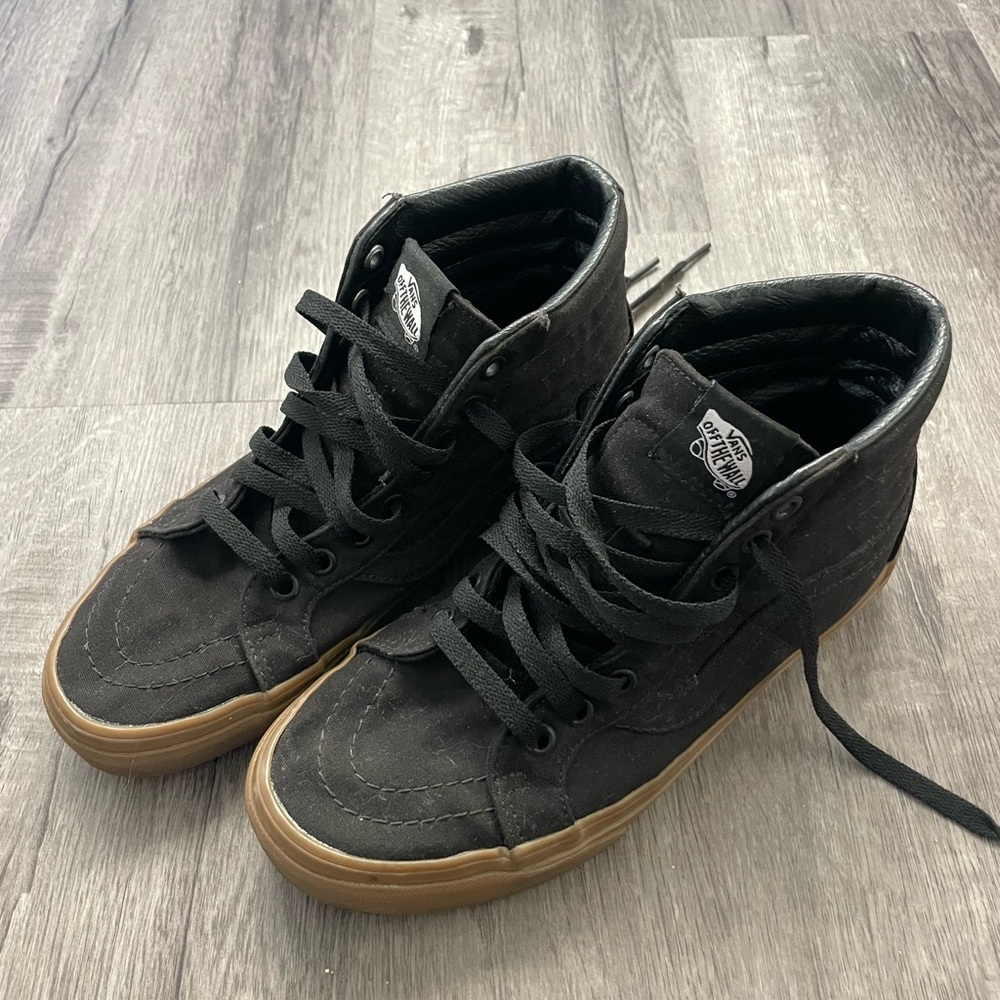 Vans Black High-Top Sneakers